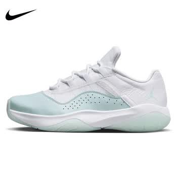 耐克（NIKE）女鞋2024春季新款Air Jordan 11低帮透气运动鞋复古篮球鞋DV2629 DV2629-100 36