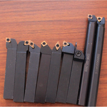 数控车刀套装数控车床刀具数控刀杆机夹车刀刀片9件套20x20方 20x20柄