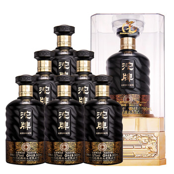 沱牌舍得 金奖沱牌珍藏8号 52度浓香型白酒500ml*6瓶整箱 年货送礼
