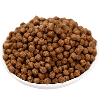 鱼饲料锦鲤鱼大小颗粒淡水通用型金鱼食散装浮料池塘公园喂鱼 2-3mm通