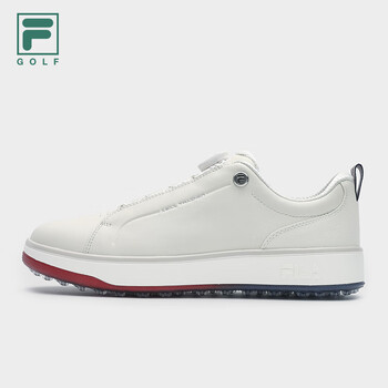 斐乐fila男鞋gf1911trainer软钉高球鞋2024春季新款综训鞋雪白sw40