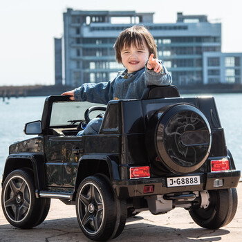 贝瑞佳berica儿童电动车四轮越野童车可坐人婴儿四驱动宝宝玩具电瓶