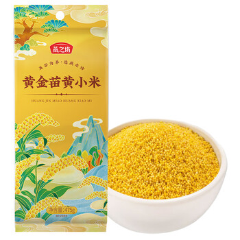 燕之坊燕之坊 新米五谷杂粮粗粮营养小米粥 黄金苗黄小米 475g
