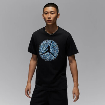 耐克nikejordanessentials男子t恤夏季纯棉柔软010黑s