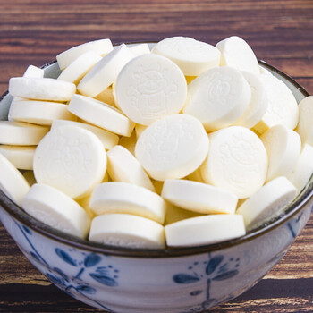 内蒙古特产奶片干吃牛奶片儿童奶酪草原奶贝零食200g*2袋q4 红枣奶条