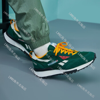 锐步(reebok)男女情侣款lx2200美式复古慢跑轻便运动休闲跑步鞋 gy