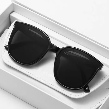 suptmv墨镜雪地防晒女款冬季东北滑雪登山护目镜防风偏光太阳眼镜男黑