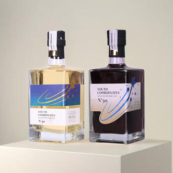 青春坐标   晚收甜白甜红葡萄酒500ML2瓶12度甜红+甜白组合 2瓶