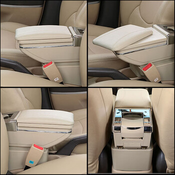 车卡汇适配2010-16款现代瑞纳扶手箱免打孔 瑞纳瑞奕手扶箱汽车专车