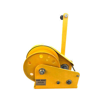 手摇绞盘 便携式小型家用牵引提升机双向自锁式手摇绞车手动绞盘 1200