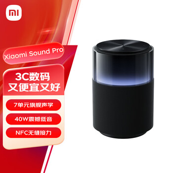 小米音箱 Xiaomi Sound Pro 小爱同学 音箱 智能音响 Sound Pro 7单元旗舰声学|40W震撼低音