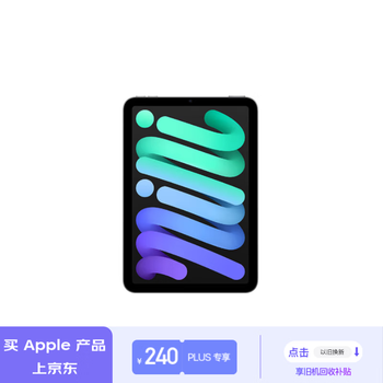 Apple/苹果 iPad mini (A17 Pro) 24新款第7代(128G WLAN/MXN83CH/A 游戏学习阅读平板电脑)星光色