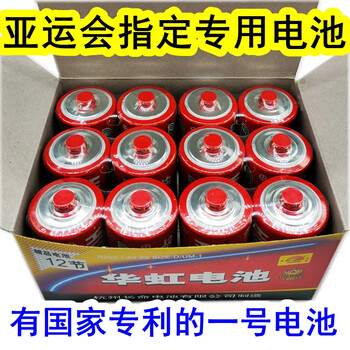 cbcb适用于华虹1号大号电池24粒r20s一号电池燃气灶热水器玩具15v华虹