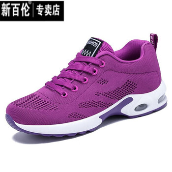 新百伦春夏季女鞋运动鞋女网面透气黑色跑步鞋网鞋软底气垫旅游休闲