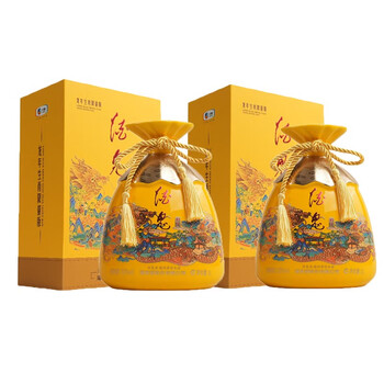 酒鬼封印 生肖限量版 52度馥郁香型高度白酒 礼盒装白酒  52度 1L 2瓶 （龙年生肖）