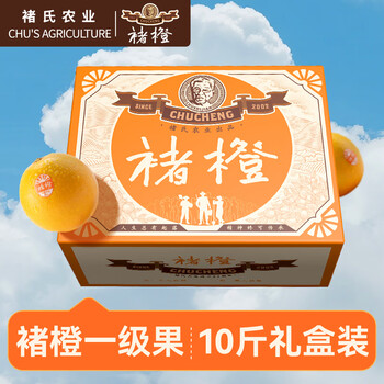 褚橙 单果果重105-140g 5kg 礼盒装