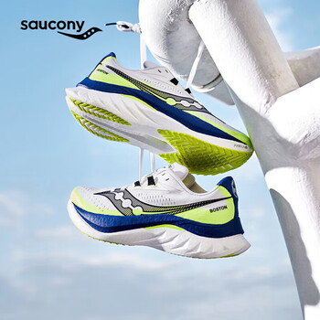 Saucony索康尼啡速4跑步鞋女缓震回弹马拉松竞速训练鞋白兰36