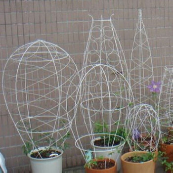 爬藤架 包塑铁丝铁线园艺手工制作园艺造型个性花支架爬藤类造型花架