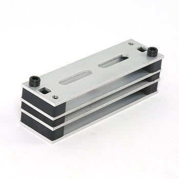 电缆固线器 电源线固定夹 理线器 线缆排线器 铝合金夹线板 布线夹板