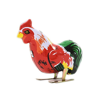 凤舞轩 儿童礼物怀旧青蛙好玩的东西 小孩小玩具 铁皮公鸡 均码