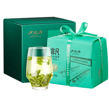 卢正浩龙井茶特级200g用来看真相(卢正浩龙井茶怎么泡)