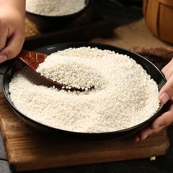 mpdq江米糯米新米东北五常农家圆糯米包粽子糍粑米酒白糯米5斤3斤江米