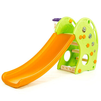 儿童家用滑梯室内滑滑梯篮球框组合家庭婴儿玩具儿童节圣诞新年礼物