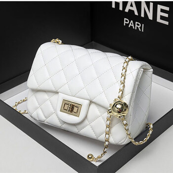 酷奇袋鼠(kuqidaishu)轻奢品牌包包女2024新款秋冬小香风真皮方胖子