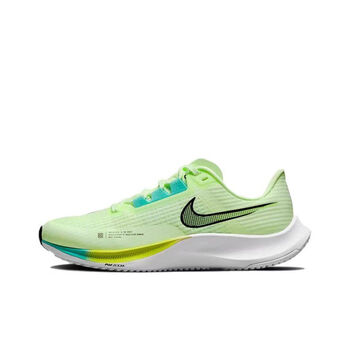 飞马 air zoom rival fly3马拉松气垫跑鞋女鞋透气男鞋运动鞋 荧光绿
