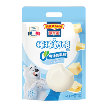 百吉福(MILKANA) 棒棒奶酪儿童奶酪棒 原味 500g/25支装