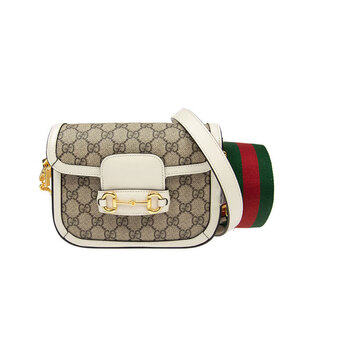 古驰(gucci)女包 经典马衔扣1955系列迷你小号马鞍包