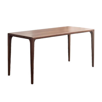 莫贤樱桃木餐桌全实木大板桌家用书桌北美黑胡桃木餐桌长方形实木榫卯