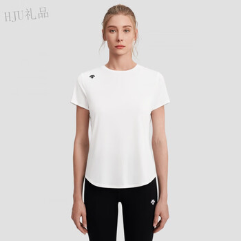 迪桑特descentewomensrunning跑步运动健身tough女士短袖t恤wtwhitel