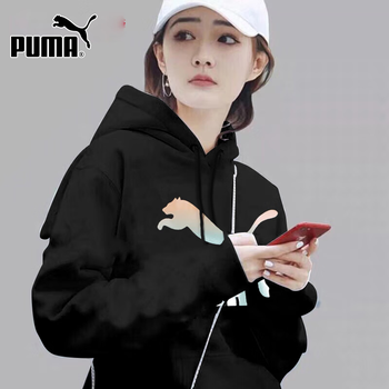彪马（PUMA）款潮流运动服耐磨跑步训练休闲卫衣套头衫531385-71 S码