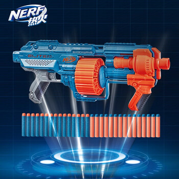 孩之宝(Hasbro)NERF热火儿童户外玩具软弹枪礼物 精英2.0震荡波发射器E9531