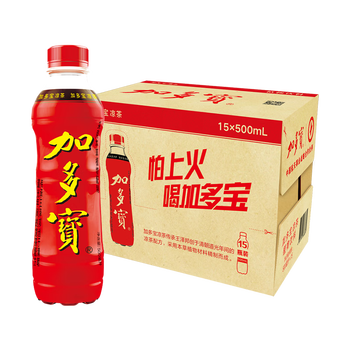 加多宝 凉茶植物饮料 500ml*15瓶整箱装