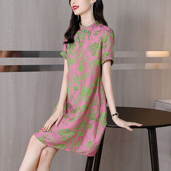 服饰内衣>女装>连衣裙>bjornmoan>bjornmoan重磅真丝连衣裙品牌气质