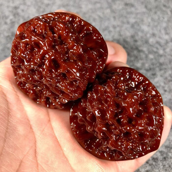 彩岸文玩核桃 机刷包浆玉化核桃 官帽核桃 把玩核桃尺寸46mm左右