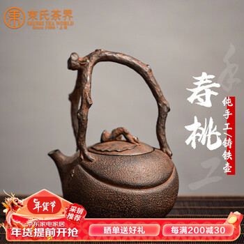 束氏手工铁壶日本铸铁壶烧水壶茶炉家用功夫高端茶具纯手工整套茶具