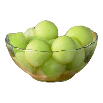 京格海南 玫珑瓜 冰淇淋网纹瓜 蜜瓜 包装随机发  拍2份合发一箱 当季网纹瓜3 4.5斤装净重4 -4.25斤（2-3个装/