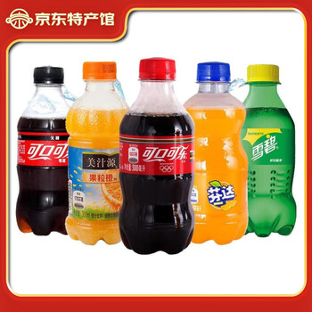 可口可乐可选规格300ml/瓶瓶装 可口可乐小瓶碳酸饮料批发聚会 可口可乐300ml*6瓶装