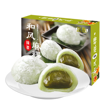 皇族 ROYAL FAMILY 台式和风抹茶麻糬 210g/盒*24盒