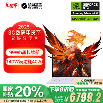 机械革命【国家补贴20%】翼龙15Pro AIPC轻薄游戏笔记本电脑(8845H 32G 1T RTX4070 2.5K 240Hz 99Wh IR)