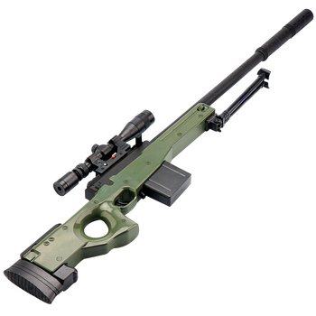 可发射水蛋玩具枪m24手动电动m416男孩仿真模型 大号awm(手动上弹) 四