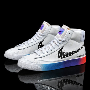 ni·ke耐·克男鞋高帮板鞋电玩像素联名情侣运动鞋校园女鞋官网秋季