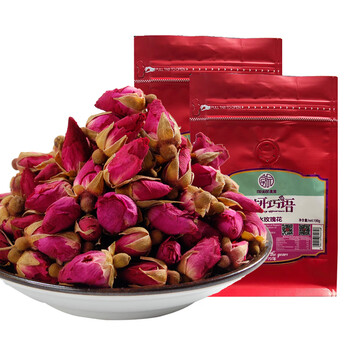 甘肃兰州特产苦水玫瑰花茶100g袋装干玫瑰花草茶平阳玫瑰玫瑰花100g袋