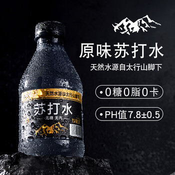 趣小馋 自然道 原味苏打水 310ml*15瓶