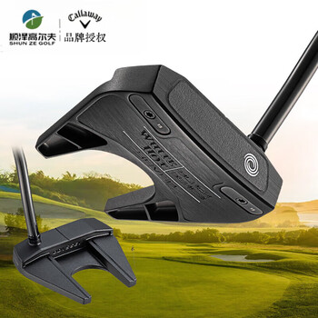 卡拉威（Callaway）高尔夫球杆男士推杆24新款WHITE HOT BLAC黑曜版高端巡回赛 SEVEN DB 七号牛角推杆 34