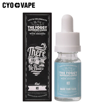 CYOVAPE电子烟 烟油 THE FOGGY系列   ICE 冰 0mg 10ml（纯冰口味烟油）