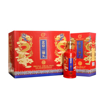 永丰牌北京二锅头永丰 清香型白酒 纯粮酿造 42度 500mL 6瓶 福酒